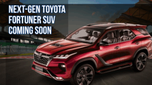 Next-Gen Toyota Fortuner SUV Coming Soon